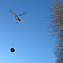 Trasporto materiale con ausilio di elicottero
